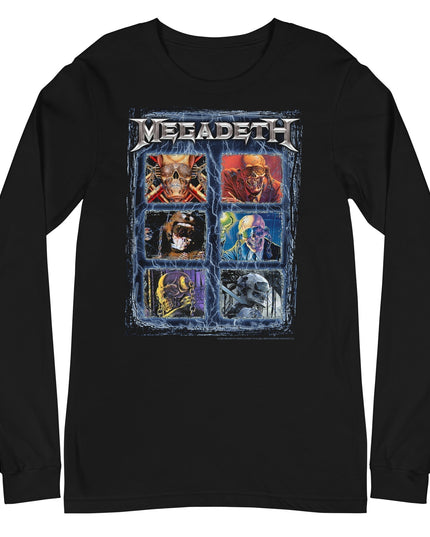 MerchMoment Megadeth - Six Vics Long Sleeve T-Shirt [Apparel]