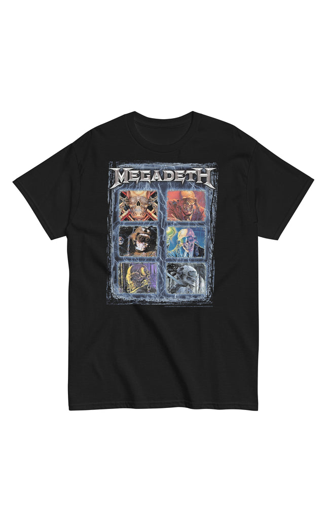 MerchMoment Megadeth - Six Vics T-Shirt [Apparel]