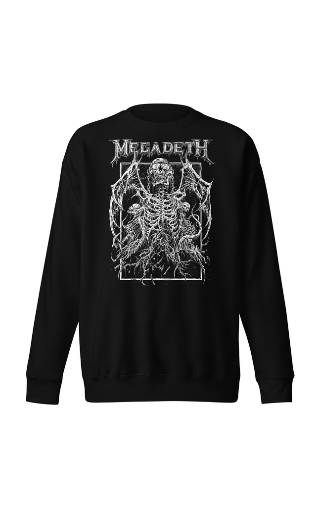 MerchMoment Megadeth - Skeleton Wings Sweatshirt [Apparel]