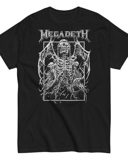 MerchMoment Megadeth - Skeleton Wings T-Shirt [Apparel]