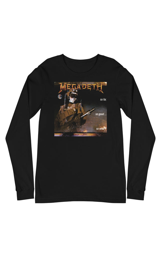 MerchMoment Megadeth - So Far, So Good, So What? Long Sleeve T-Shirt [Apparel]