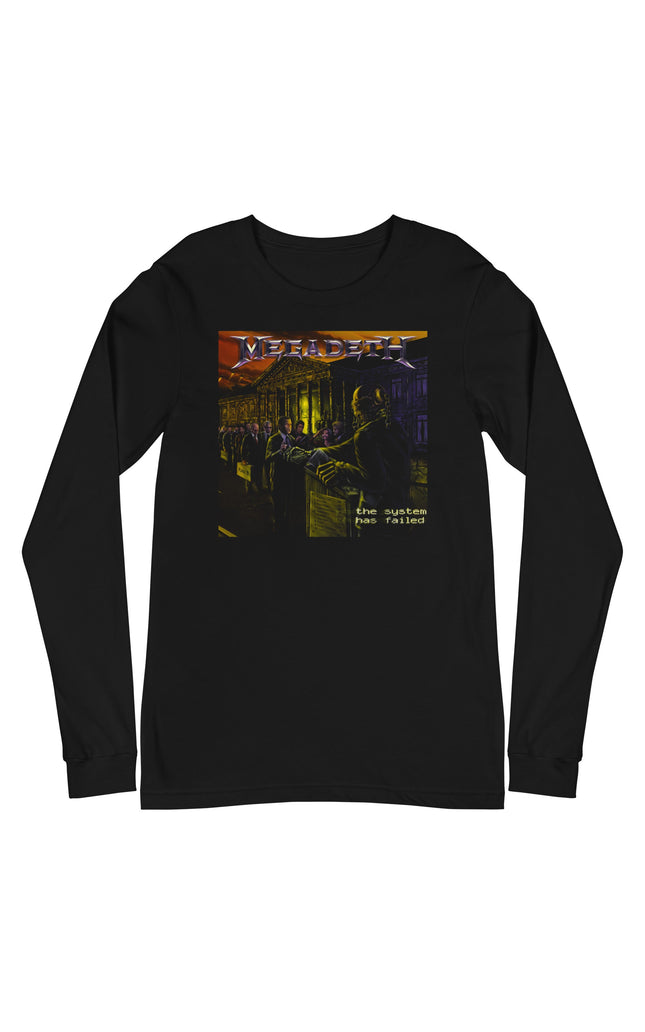 MerchMoment Megadeth - The System Has Failed Long Sleeve T-Shirt [Apparel]