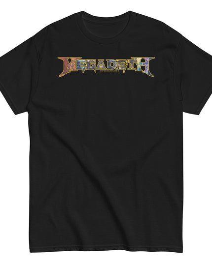 MerchMoment Megadeth - Vic Lettered Logo T-Shirt [Apparel]
