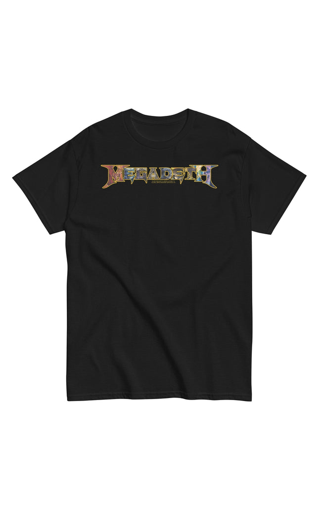 MerchMoment Megadeth - Vic Lettered Logo T-Shirt [Apparel]