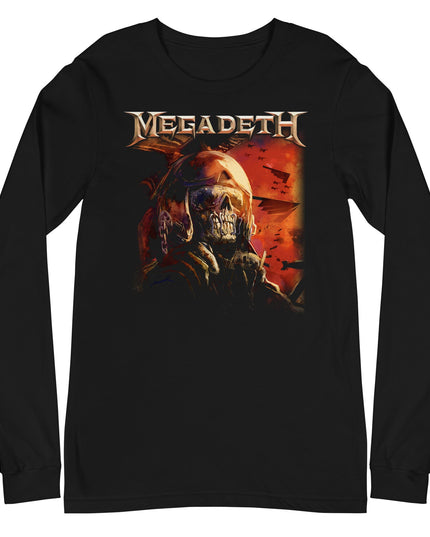 MerchMoment Megadeth - Vic Staring Long Sleeve T-Shirt [Apparel]