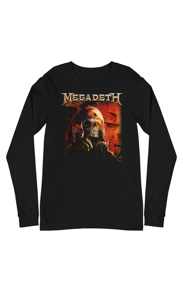 MerchMoment Megadeth - Vic Staring Long Sleeve T-Shirt [Apparel]
