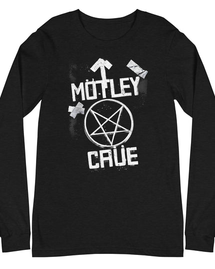 Motley Crue - Black and White Logo Long Sleeve T-Shirt [Apparel]