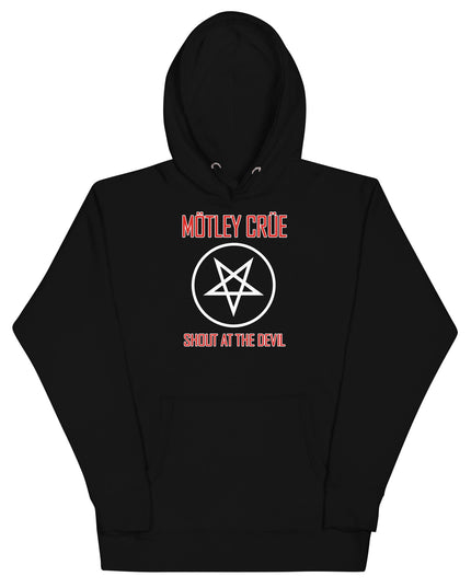 Motley Crue - Pentagram Shout Hoodie [Apparel]