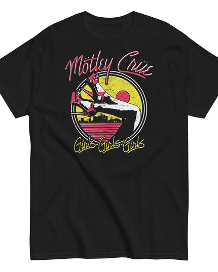 Motley Crue - Sunset Girls T-Shirt [Apparel]