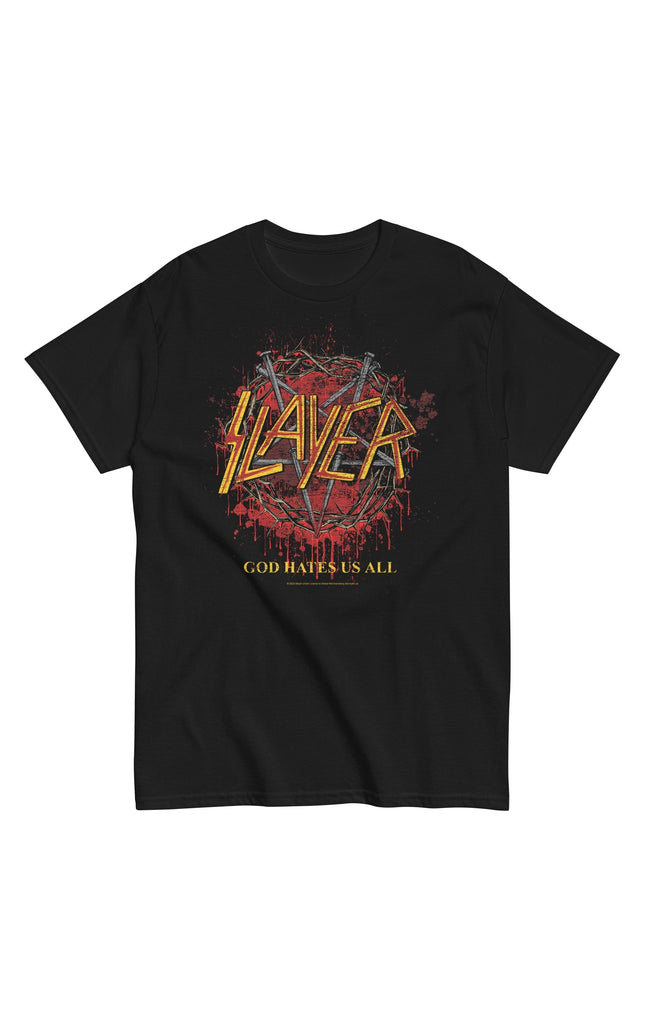 MerchMoment Slayer - God Hates Us All T-Shirt [Apparel]