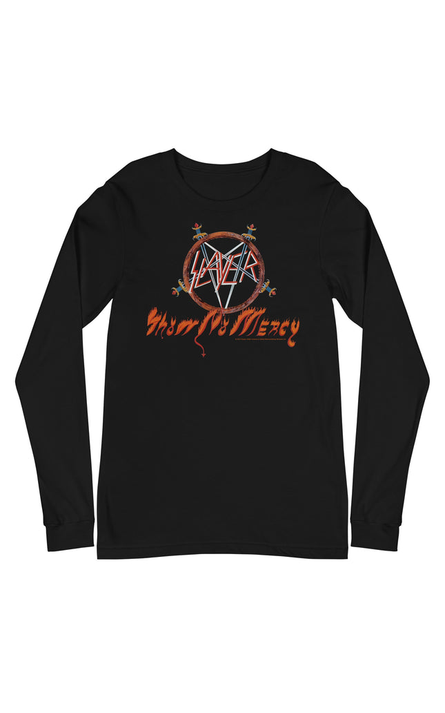 MerchMoment Slayer - Show No Mercy Long Sleeve T-Shirt [Apparel]