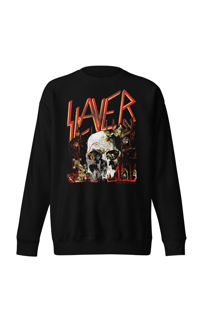 MerchMoment Slayer - South Skull Sweatshirt #1048 [Apparel]