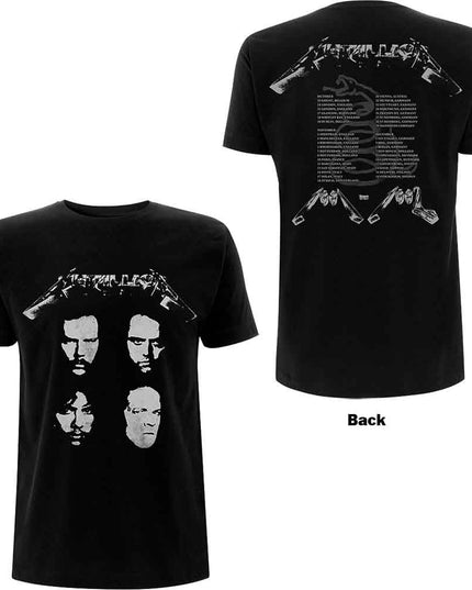 Metallica 4 Faces [T-Shirt]
