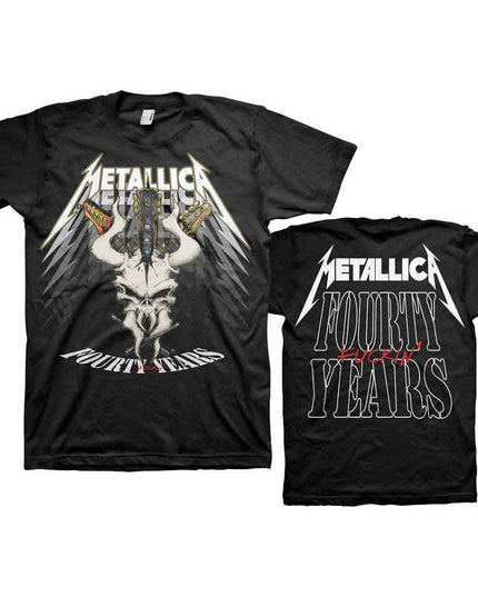 Metallica 40th Anniversary Forty Years [T-Shirt]