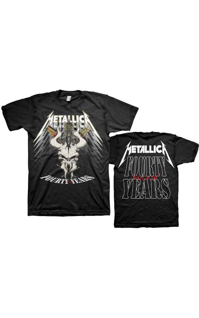 Metallica 40th Anniversary Forty Years [T-Shirt]