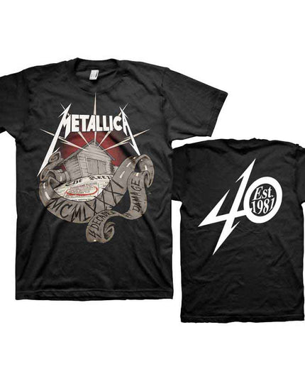 Metallica 40th Anniversary Garage [T-Shirt]