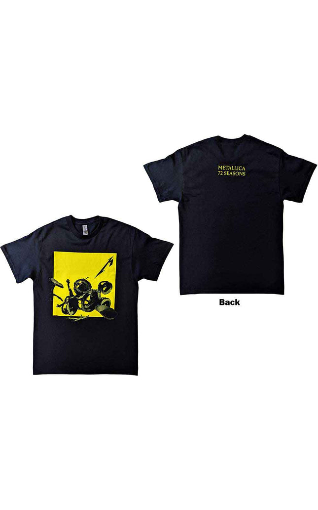 Metallica 72 Seasons Broken/Burnt Drums [T-Shirt]
