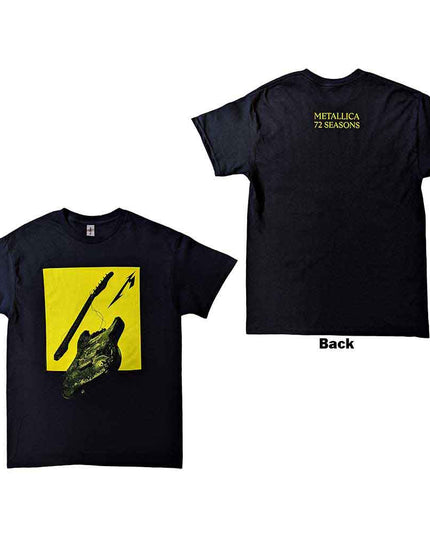 Metallica 72 Seasons Broken/Burnt Guitar [T-Shirt]