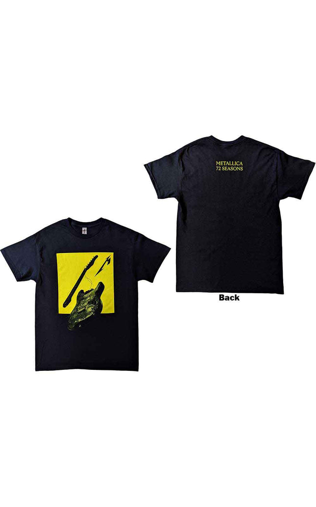 Metallica 72 Seasons Broken/Burnt Guitar [T-Shirt]