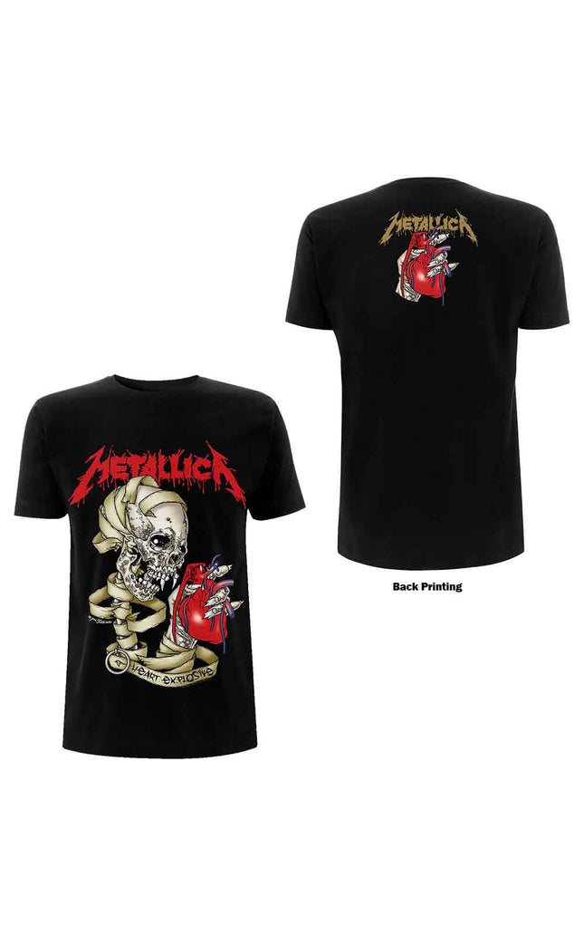 Metallica Heart Explosive [T-Shirt]