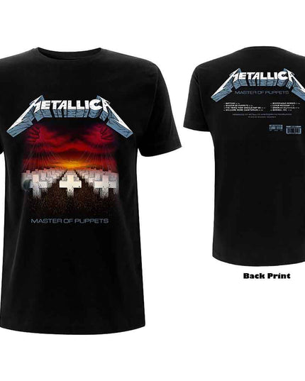 Metallica Master of Puppets Tracks [T-Shirt]