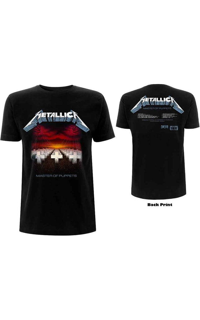 Metallica Master of Puppets Tracks [T-Shirt]