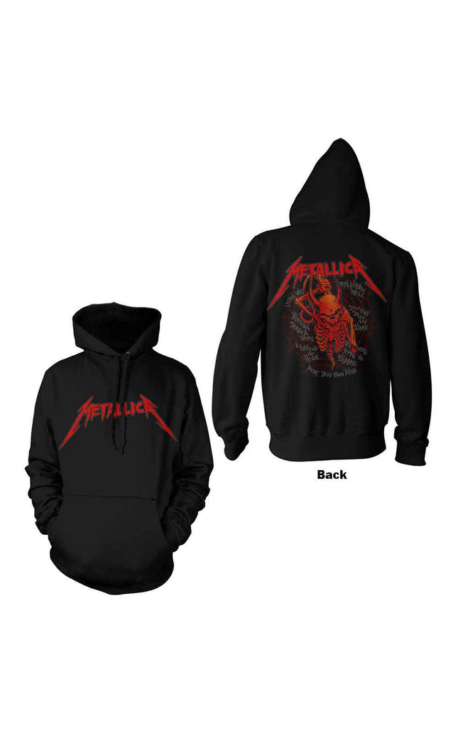 Metallica Skull Screaming Red [Sweatshirt]