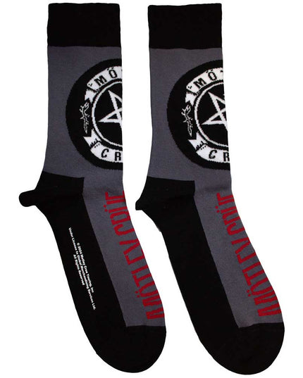 Motley Crue Pentagram Circle [Socks]