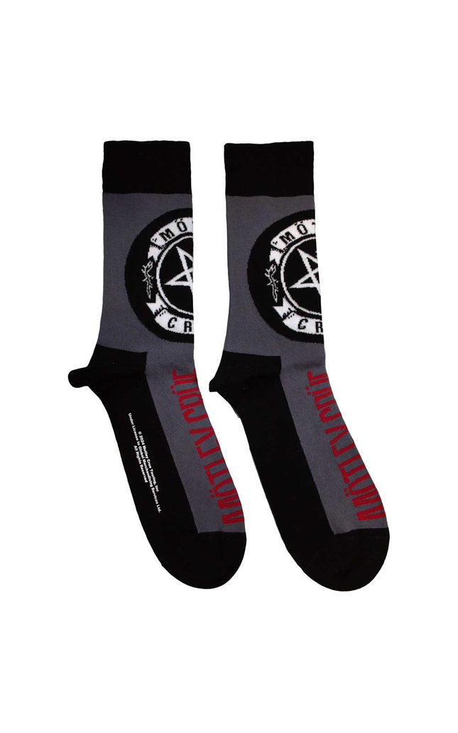 Motley Crue Pentagram Circle [Socks]