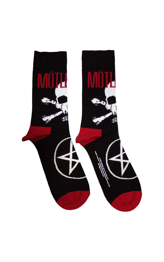 Motley Crue Skull & Crossbones [Socks]