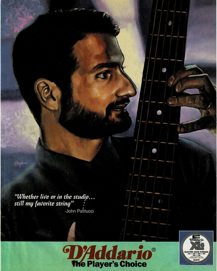 D'Addario Strings - John Patitucci - 1995 Print Advertisement