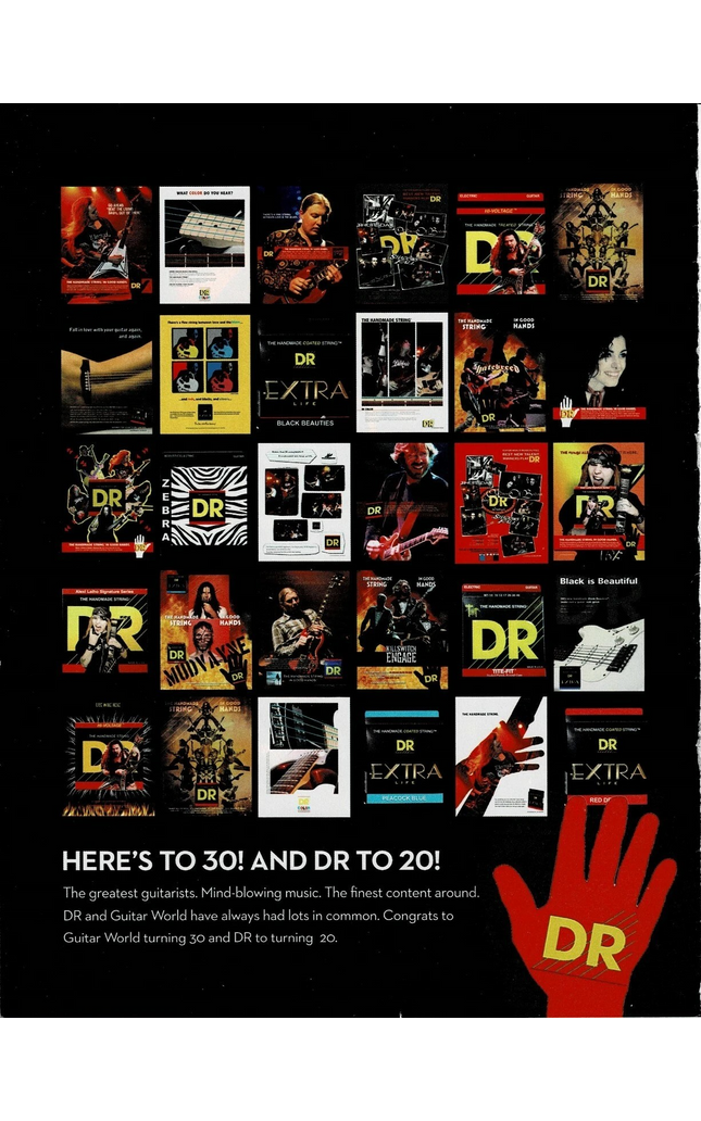 DR Strings - ANASTASIO / LAIHO / TRUCKS / MUDVAYNE - 2010 Print Ad
