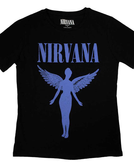 Nirvana Angelic Blue Mono [T-Shirt] Womens