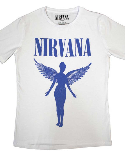 Nirvana Angelic Blue Mono [T-Shirt] Womens