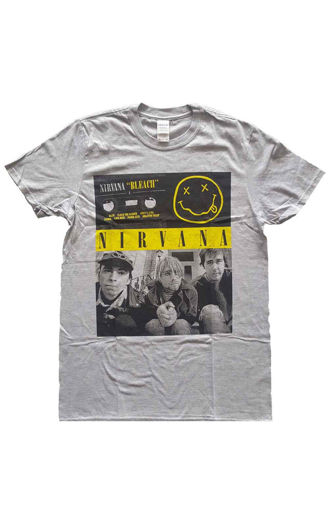 Nirvana Bleach Cassettes [T-Shirt]