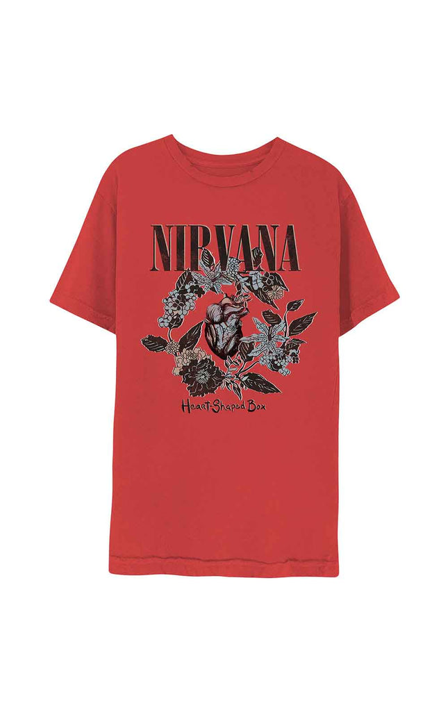 Nirvana Heart Shape Box [T-Shirt]