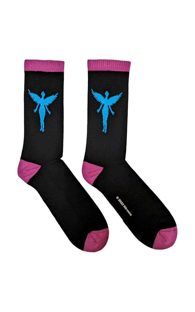 Nirvana In Utero Blue Angel [Socks]