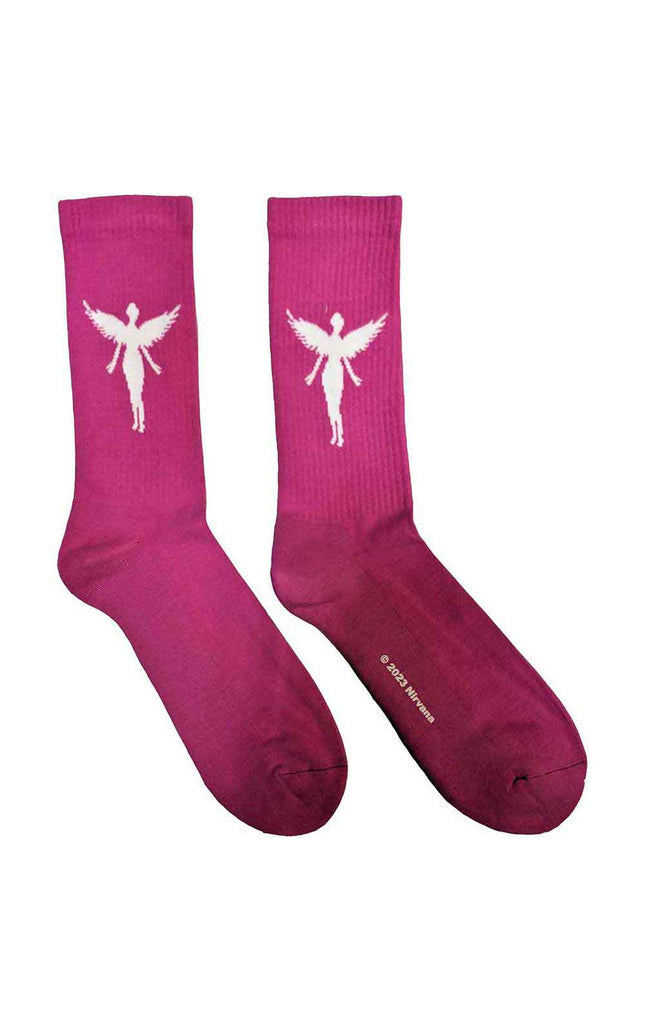 Nirvana In Utero White Angel [Socks]