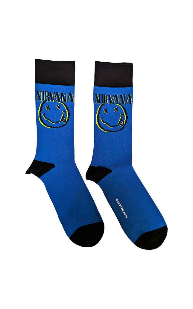 Nirvana Inverse Happy Face [Socks]