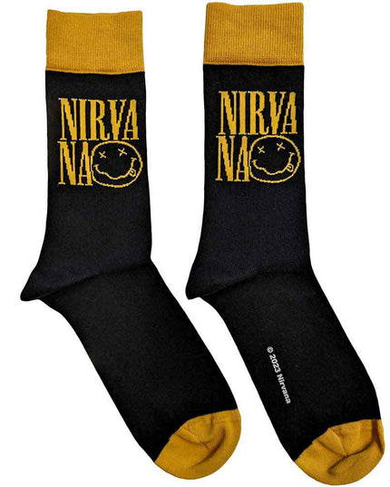 Nirvana Logo Stacked [Socks]