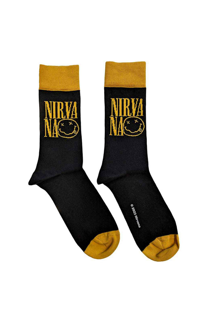 Nirvana Logo Stacked [Socks]