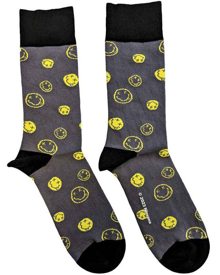 Nirvana Mixed Happy Faces [Socks]