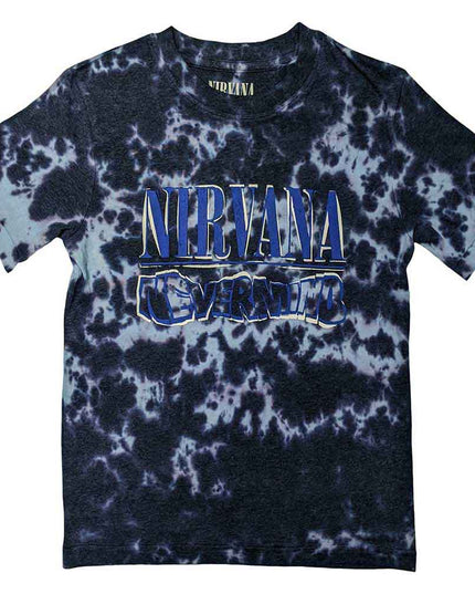 Nirvana Nevermind Wavy Logo [T-Shirt]