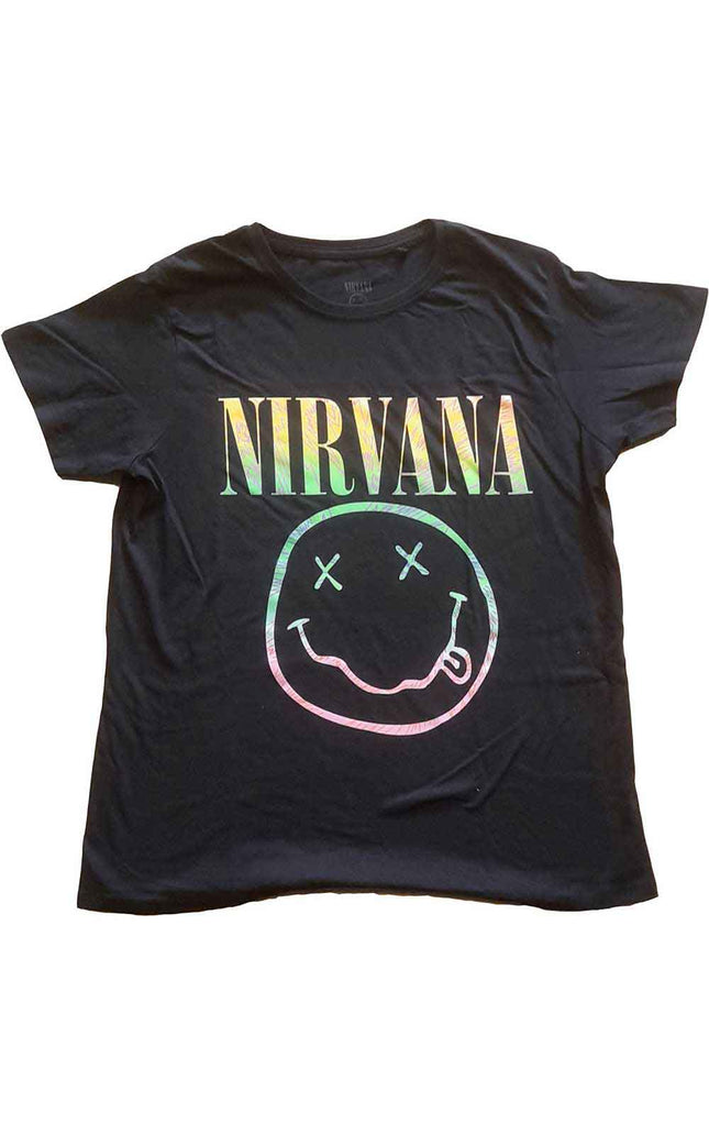 Nirvana Sorbet Ray Happy Face [T-Shirt]