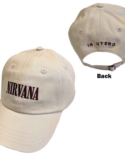 Nirvana Text Logo in Utero [Hat]