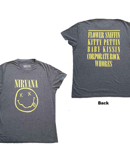 Nirvana Yellow Happy Face [T-Shirt]