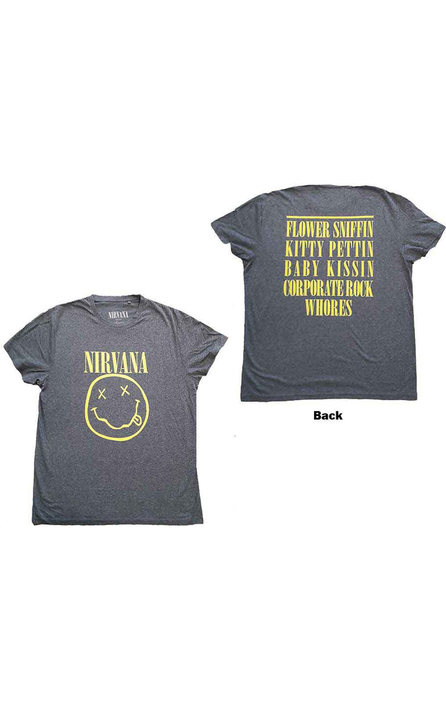 Nirvana Yellow Happy Face [T-Shirt]