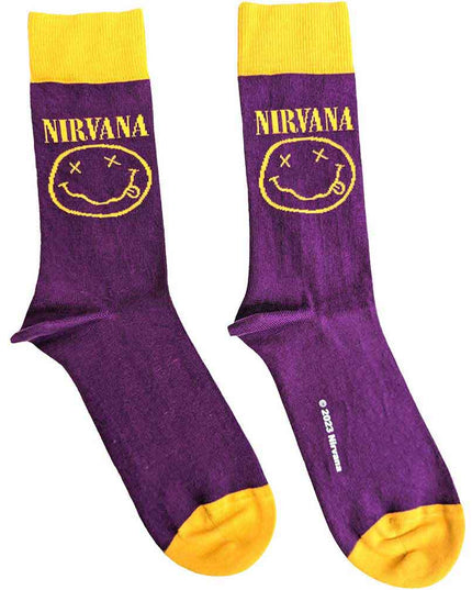 Nirvana Yellow Happy Face [Socks]