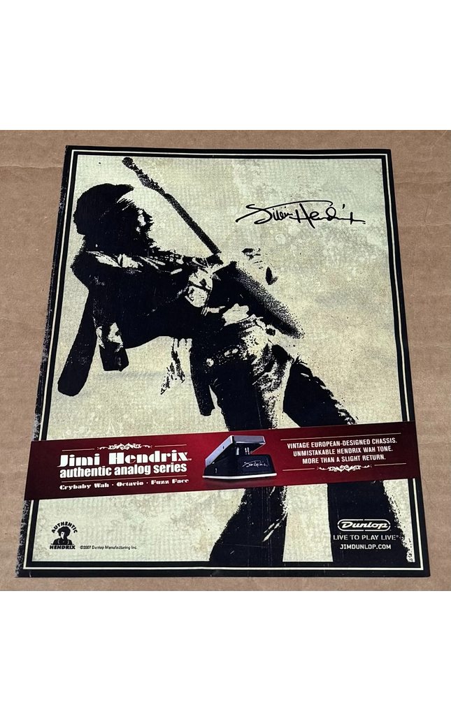 Dunlop - JIMI HENDRIX - 2007 Print Advertisement #2