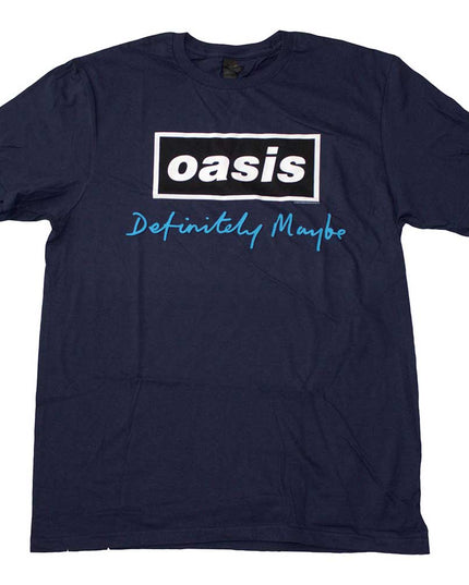 Oasis Definitely Maybe Text Logo [T-Shirt]